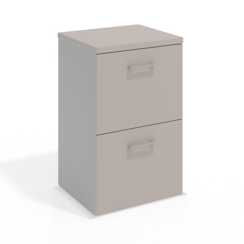 Armario archivador de oficina Colors, medida 78x50 - GRIS COCO