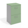 armario de oficina verde talco colors con archivador armario 2h 50 puerta 2 archivadores 2h 1