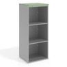 estanteria y libreria de oficina verde talco colors estanteria sin puertas 1