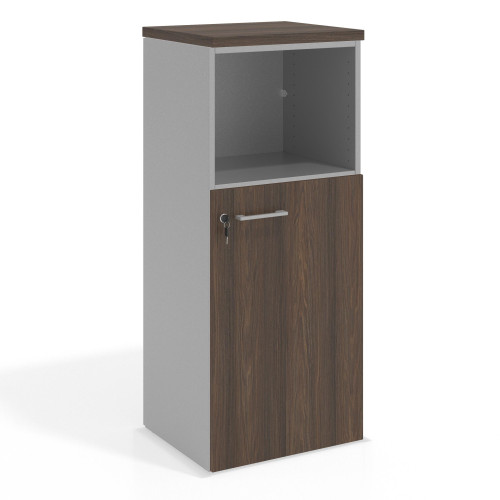 Armario de oficina Colors, medida 116x50 con puerta auxiliar - MISTRAL