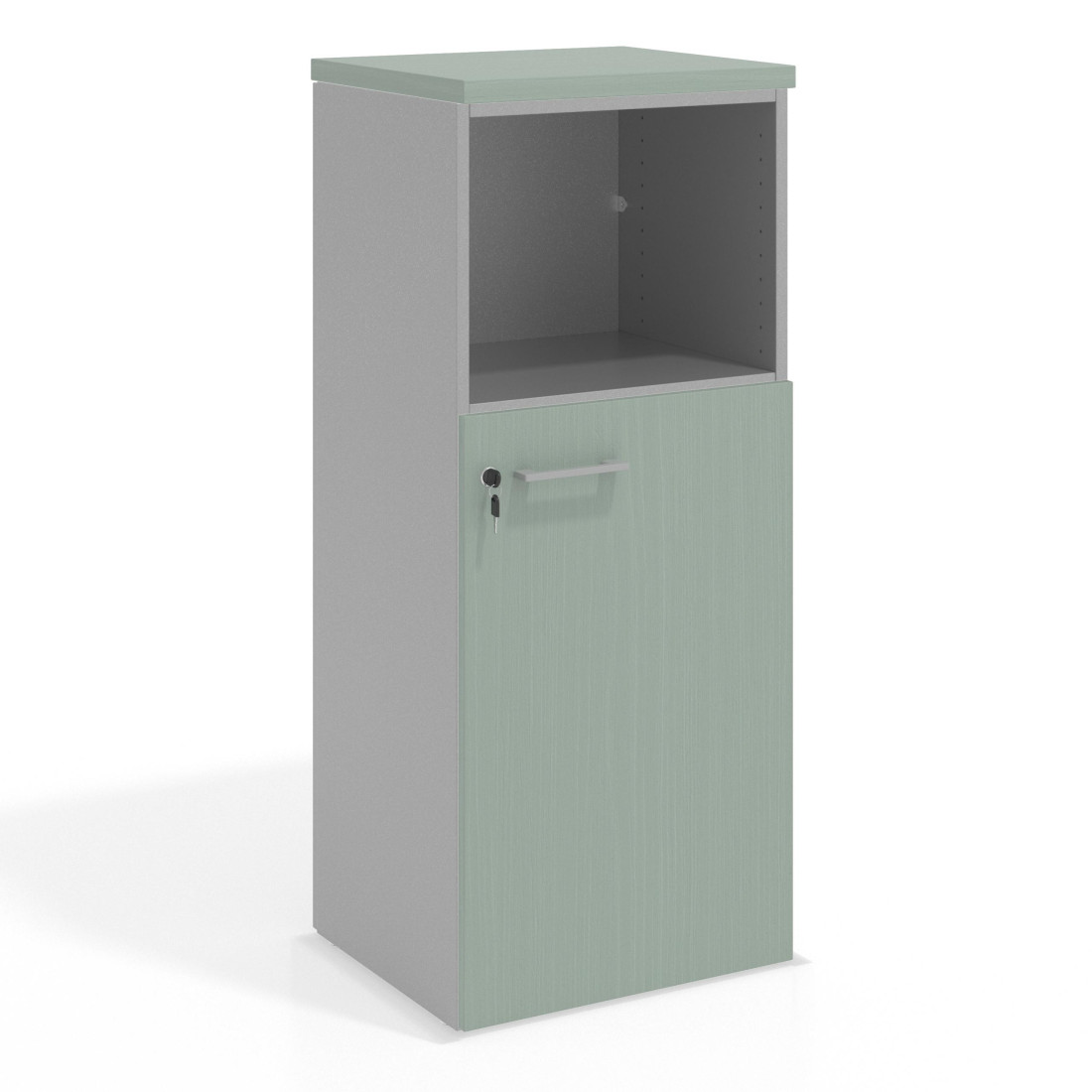 armario de oficina iris colors puerta 2 alturas puerta 2h 1