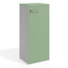 armario de oficina verde talco colors puerta 3 alturas puerta 3h 1