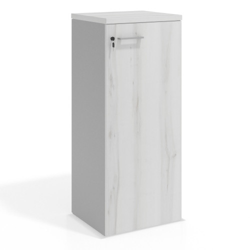 Armario de oficina Colors con puerta cerradura, medida 116x50 - ALBO