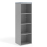 estanteria y libreria de oficina azul talco colors estanteria sin puertas 1