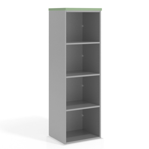 Estantería de oficina Colors 155x50cm - VERDE TALCO