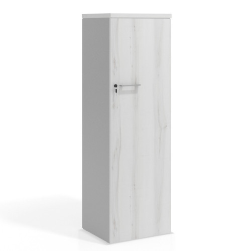 Armario de oficina Colors con puerta alta, medida 155x50 - ALBO