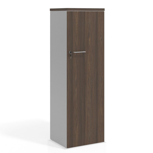 Armario de oficina Colors con puerta alta, medida 155x50 - MISTRAL