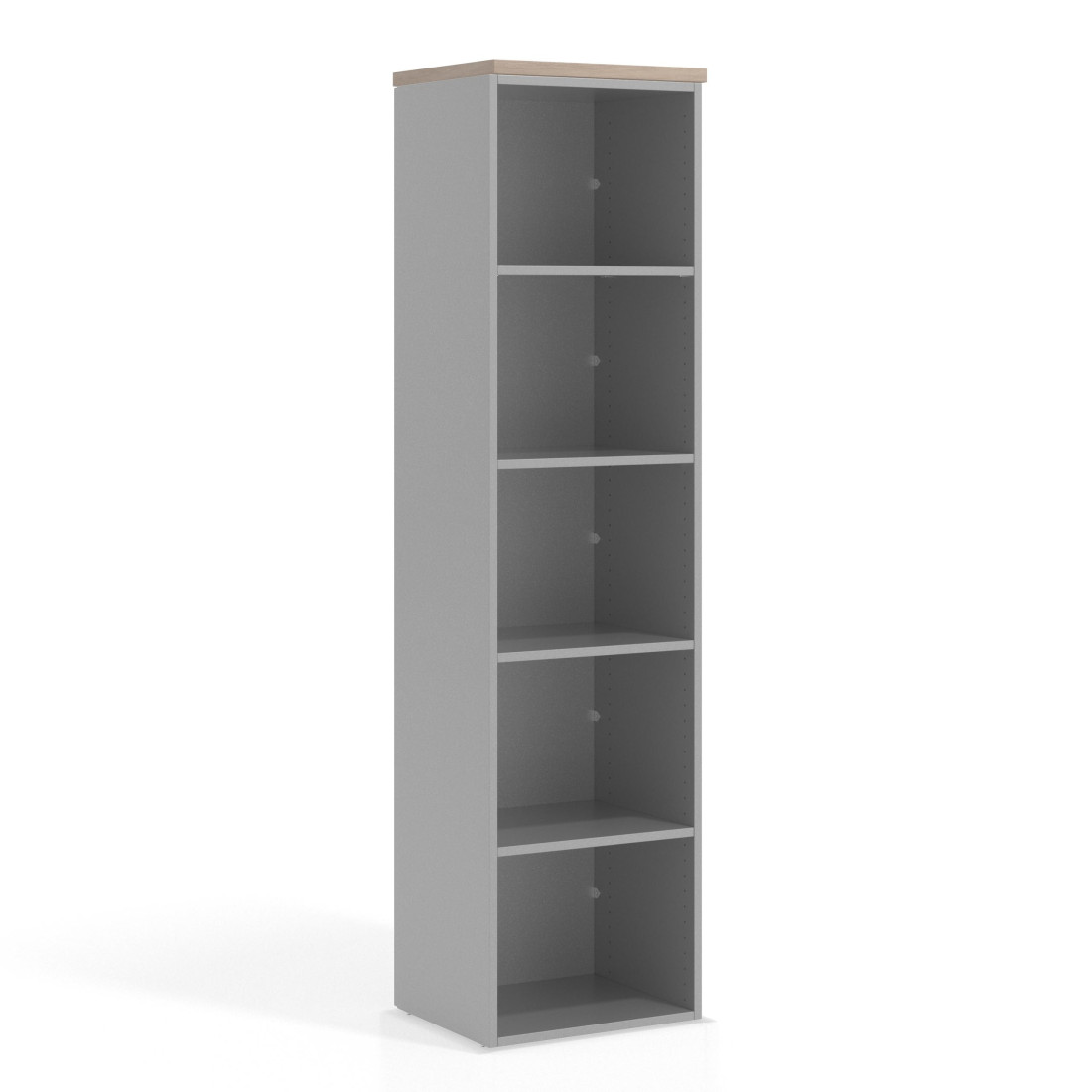 estanteria y libreria de oficina sahara colors estanteria sin puertas 1