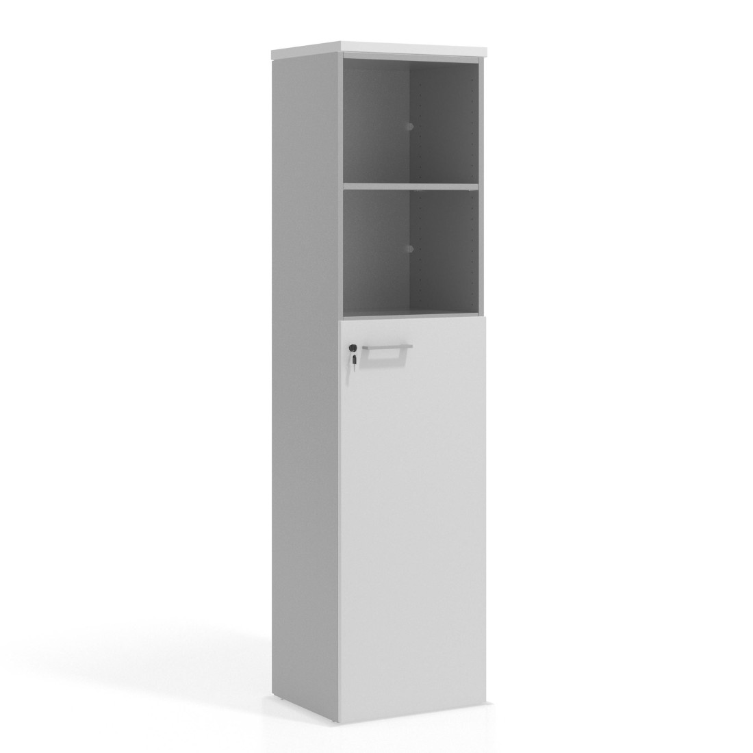 armario de oficina blanco mate colors puerta 3 alturas puerta 3h 1
