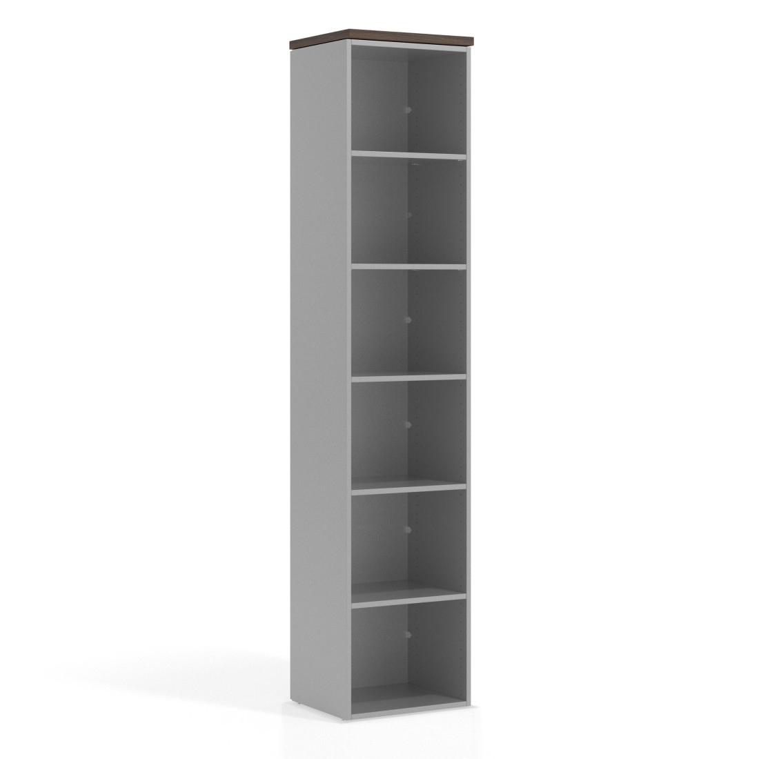 estanteria y libreria de oficina mistral colors estanteria sin puertas 1