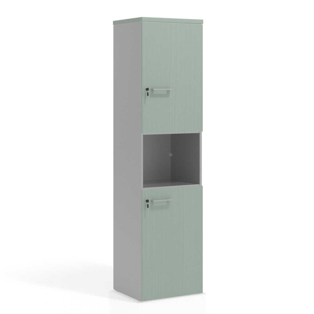 armario de oficina iris colors doble puerta puerta 2h 2h 1