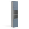 armario de oficina azul talco colors doble puerta puerta 2h 2h 1