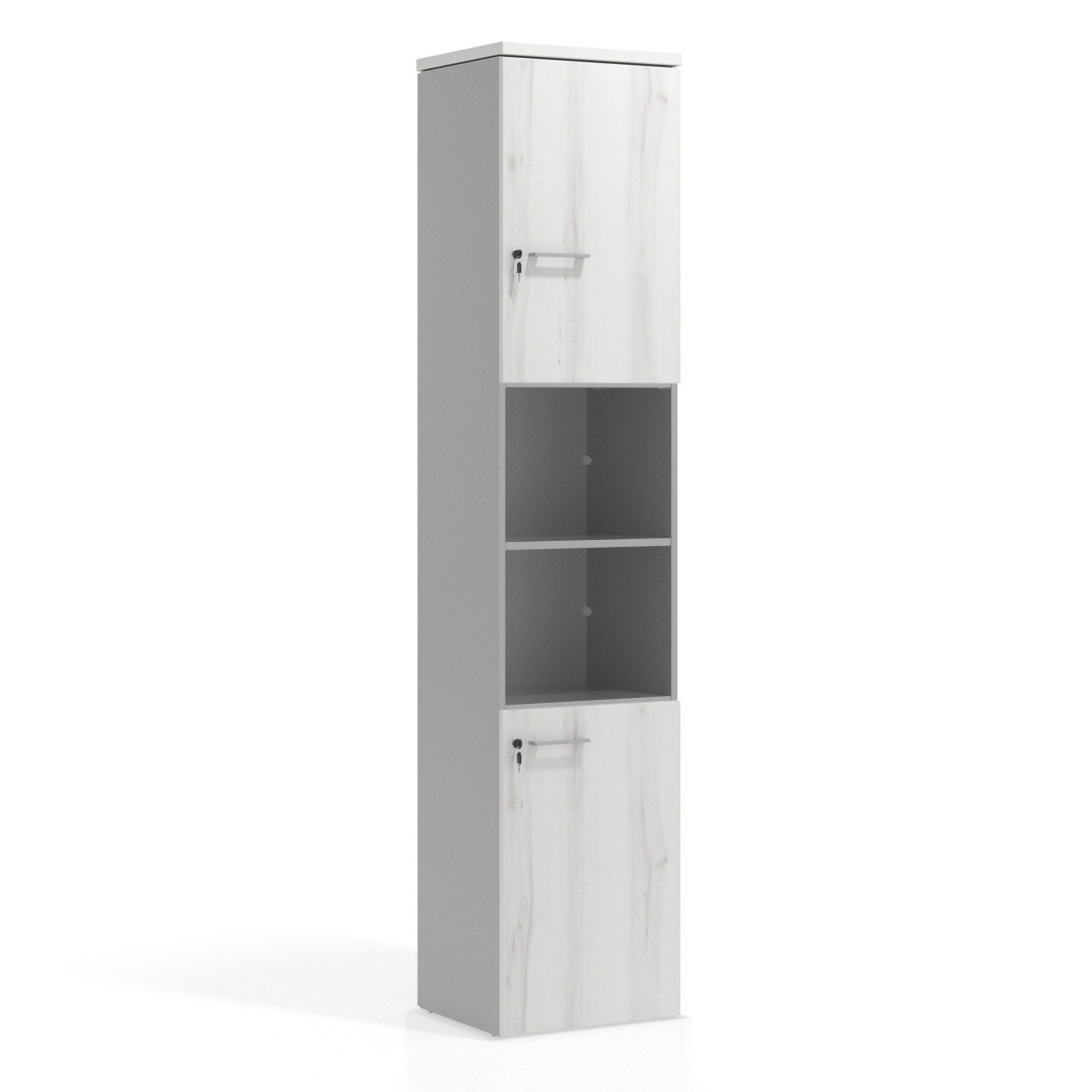armario de oficina albo colors doble puerta puerta 2h 2h 1