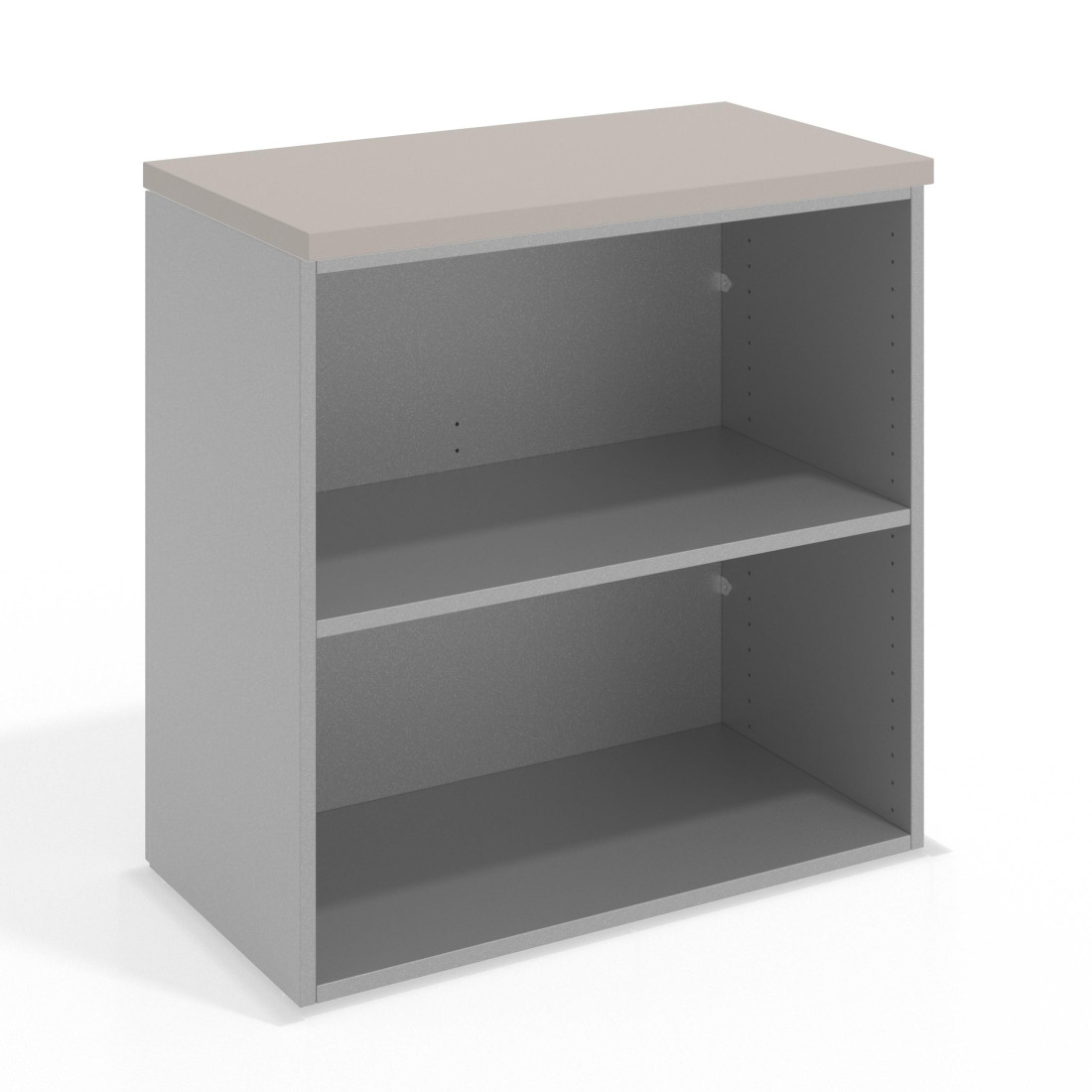 estanteria y libreria de oficina gris coco colors estanteria armario 2h 80 sin puertas 1