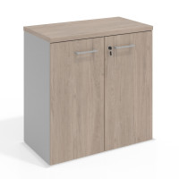 Armario de oficina Colors, medida 78x80 con puertas - SAHARA