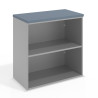 estanteria y libreria de oficina azul talco colors estanteria armario 2h 80 sin puertas 1