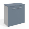 armario de oficina azul talco colors con puertas armario 2h 80 puertas 2h 1