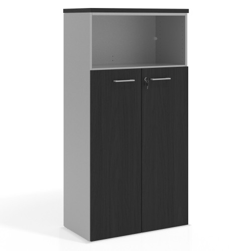Armario de oficina Colors con puerta mediana, medida 155x80 - BOCAMINA