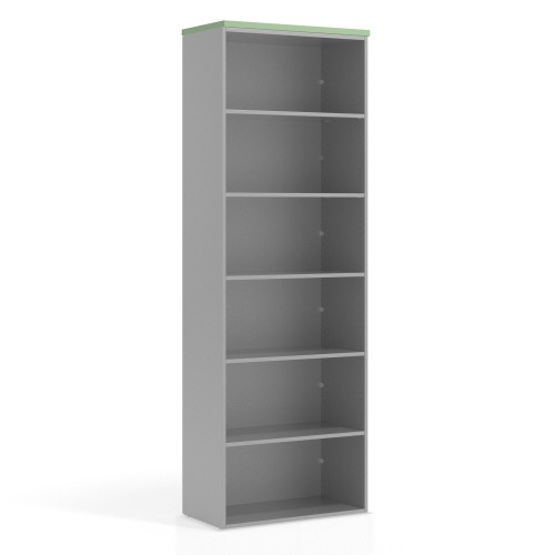Estantería de oficina Colors 236x80cm - VERDE TALCO