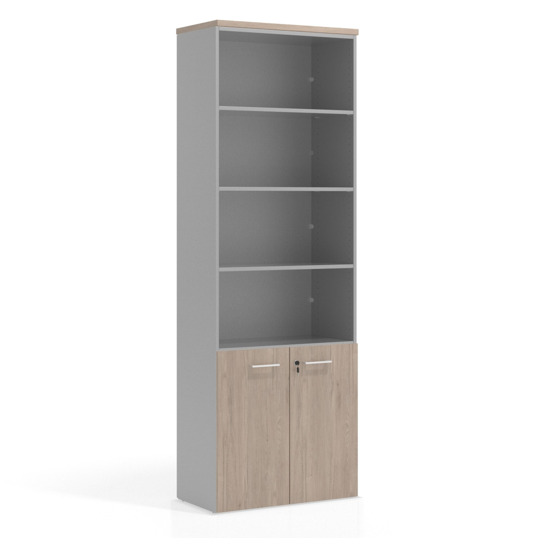armario de oficina sahara colors puerta 2 alturas puertas 2h 1