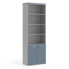 armario de oficina azul talco colors puerta 2 alturas puertas 2h 1