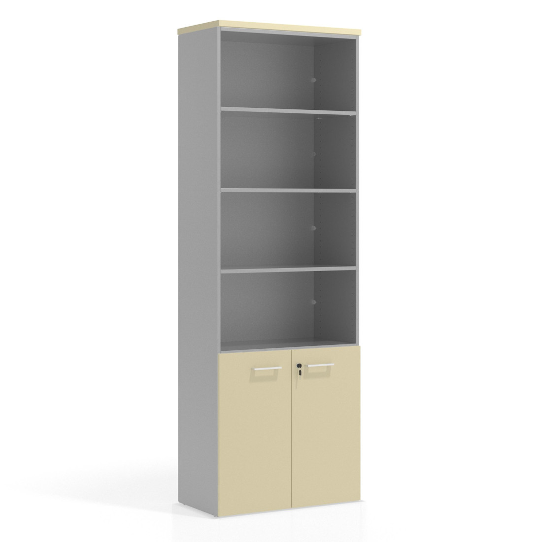 armario de oficina salvia colors puerta 2 alturas puertas 2h 1