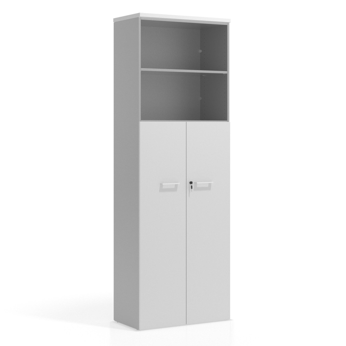 armario de oficina blanco mate colors puerta 4 alturas puertas 4h 1