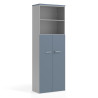 armario de oficina azul talco colors puerta 4 alturas puertas 4h 1