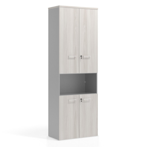 Armario de oficina Colors con doble puerta, medida 236x80 - CALIFORNIA