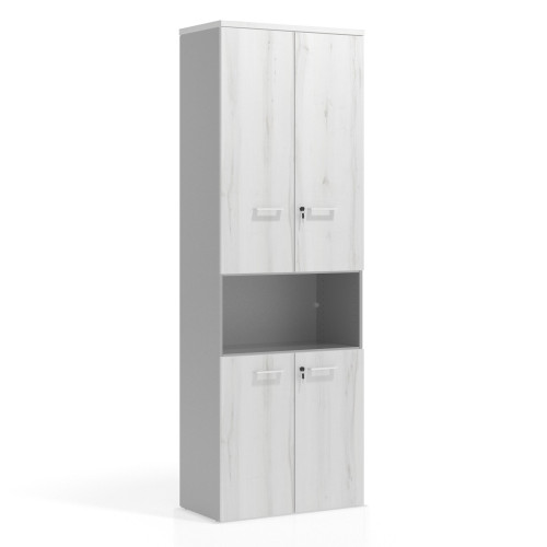Armario de oficina Colors con doble puerta, medida 236x80 - ALBO
