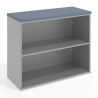 armario de oficina azul talco colors estanteria sin puertas 1