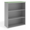 estanteria y libreria de oficina verde talco colors estanteria sin puertas 1