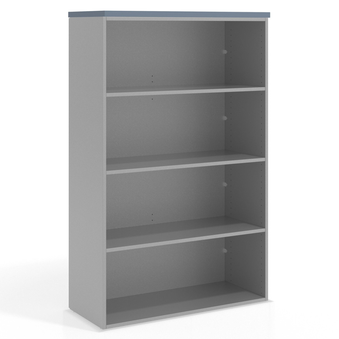 estanteria y libreria de oficina azul talco colors estanteria sin puertas 1