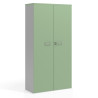 armario de oficina verde talco colors puerta 5 alturas puertas 5h 1