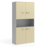 armario de oficina salvia colors doble puerta puertas 2h 2h 1