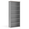estanteria y libreria de oficina mistral colors estanteria sin puertas 1