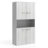 armario de oficina albo colors doble puerta puertas 2h 2h 1