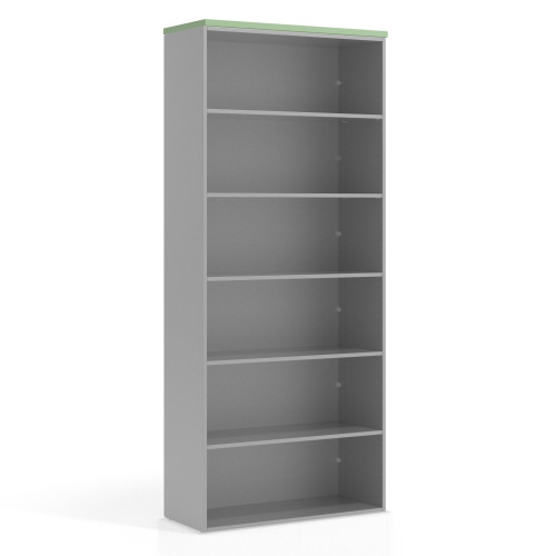 Estantería de oficina Colors 236x100cm - VERDE TALCO