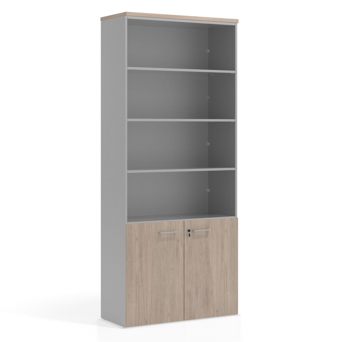 armario de oficina sahara colors puerta baja puertas 2h 1