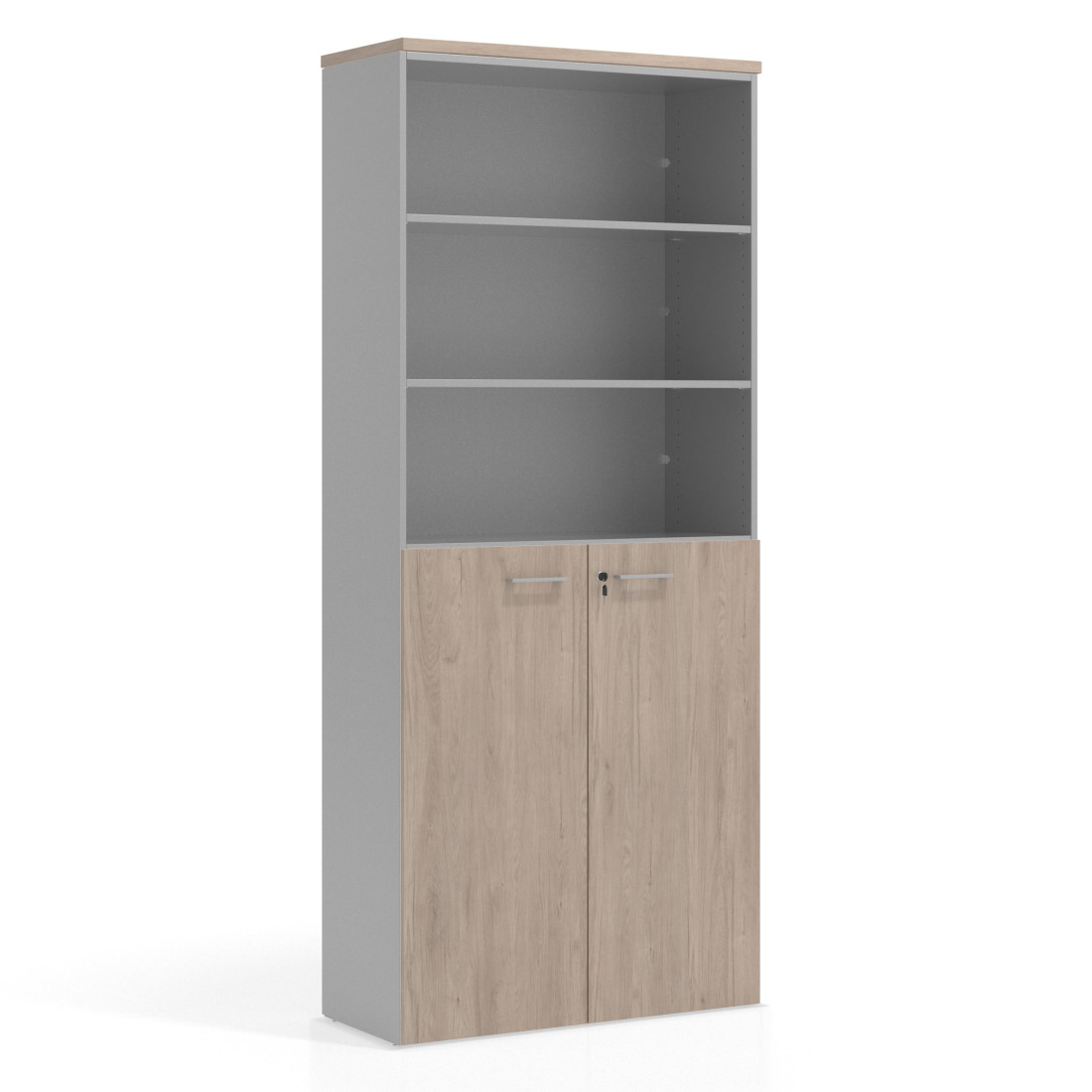 armario de oficina sahara colors puerta 3 alturas puertas 3h 1