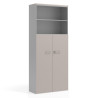 armario de oficina gris coco colors puerta 4 alturas puertas 4h 1