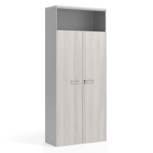 Armario de oficina Colors con puerta+ repisa, medida 236x100 - CALIFORNIA