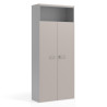 armario de oficina gris coco colors puerta 5 alturas puertas 5h 1
