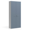 armario de oficina azul talco colors puerta 6 alturas puertas 6h 1