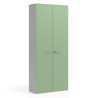 armario de oficina verde talco colors puerta 6 alturas puertas 6h 1