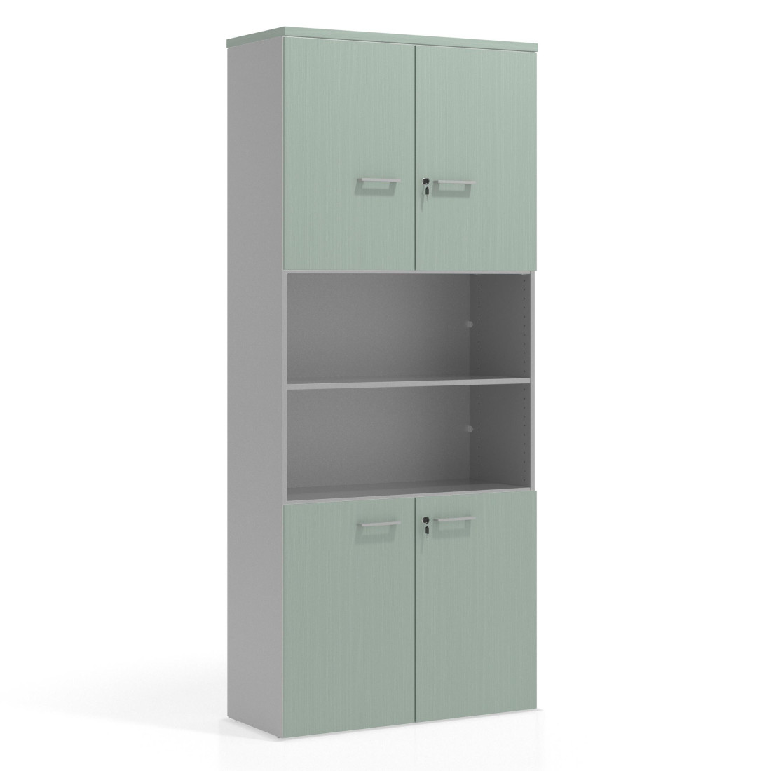 armario de oficina iris colors puerta baja puerta baja puertas 2h 2h 1