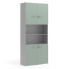 armario de oficina iris colors puerta baja puerta baja puertas 2h 2h 1