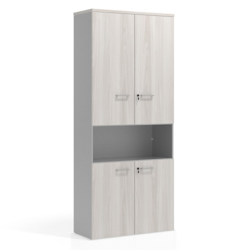 Armario de oficina Colors con doble puerta, medida 236x100 - CALIFORNIA