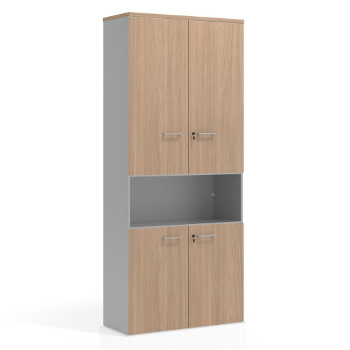 Armario de oficina Colors con doble puerta, medida 236x100 - SIROCO