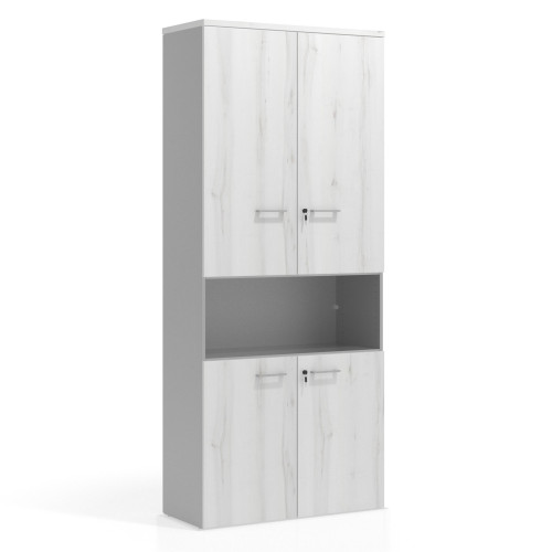 Armario de oficina Colors con doble puerta, medida 236x100 - ALBO